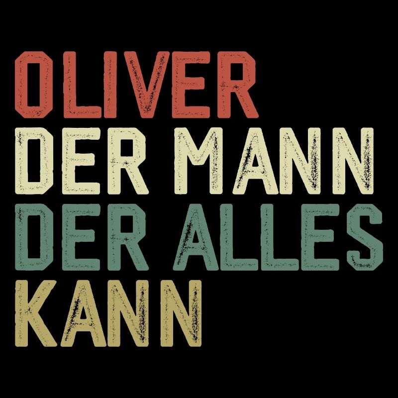 Oliver The man who can do everything First name Oliver