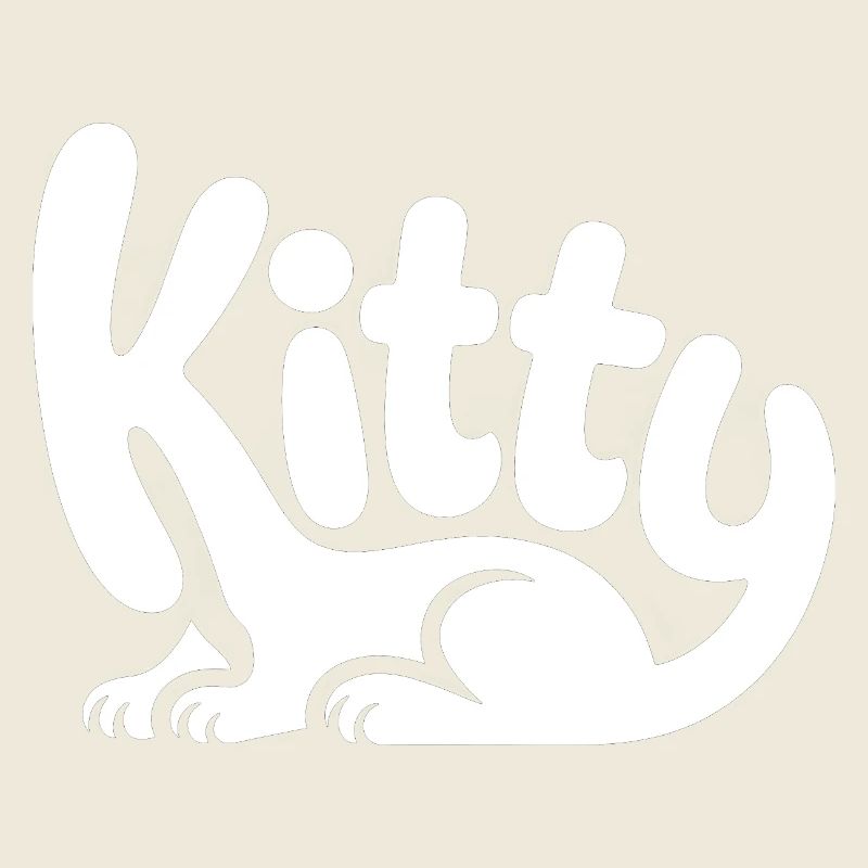 Kitty - Conception de chat de compagnie mignon
