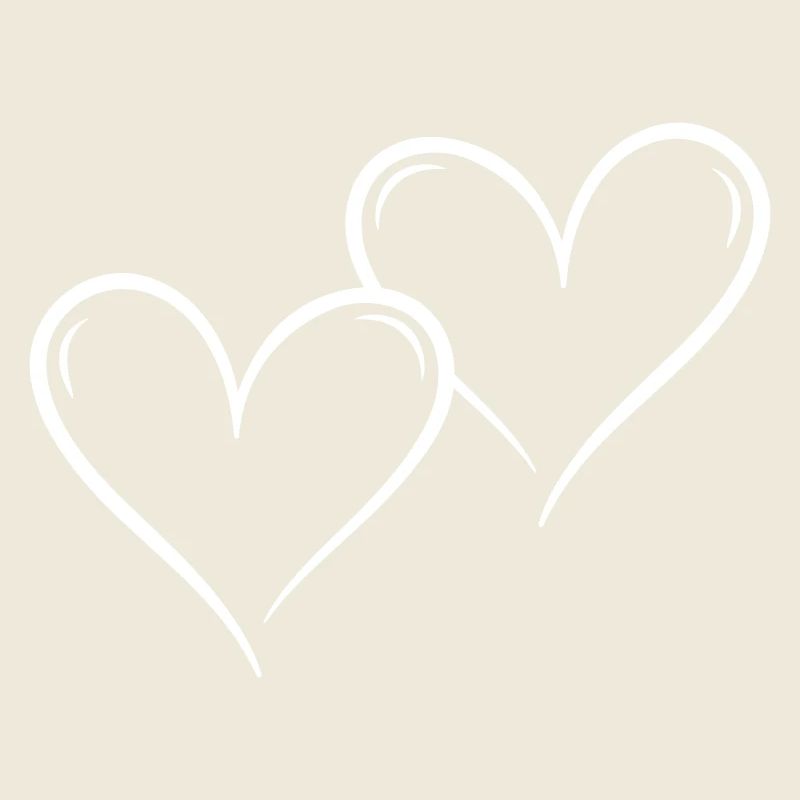 Symbole d’amour des cœurs