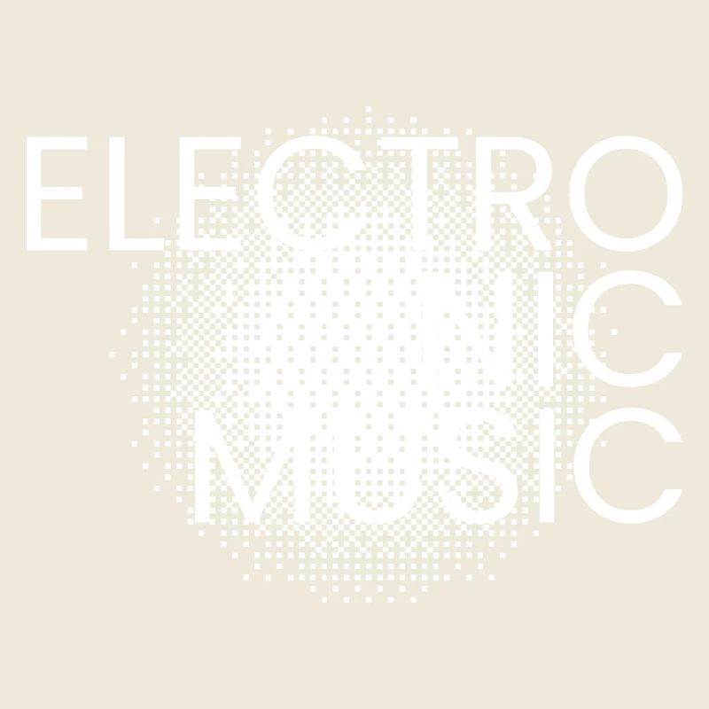 Affiche de musique électronique