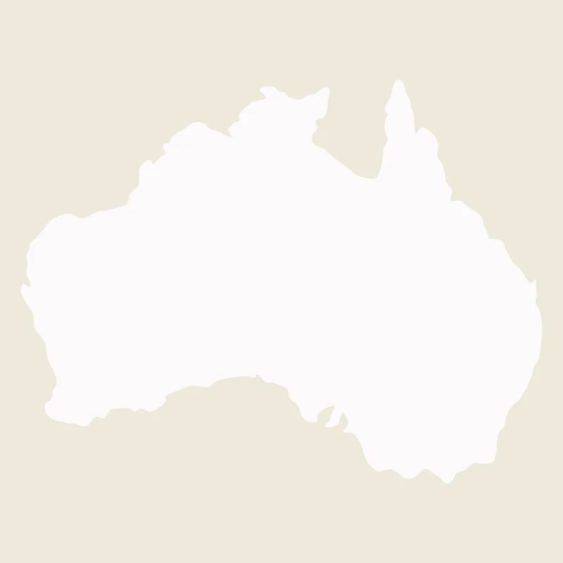 Australia Silhouette Minimal