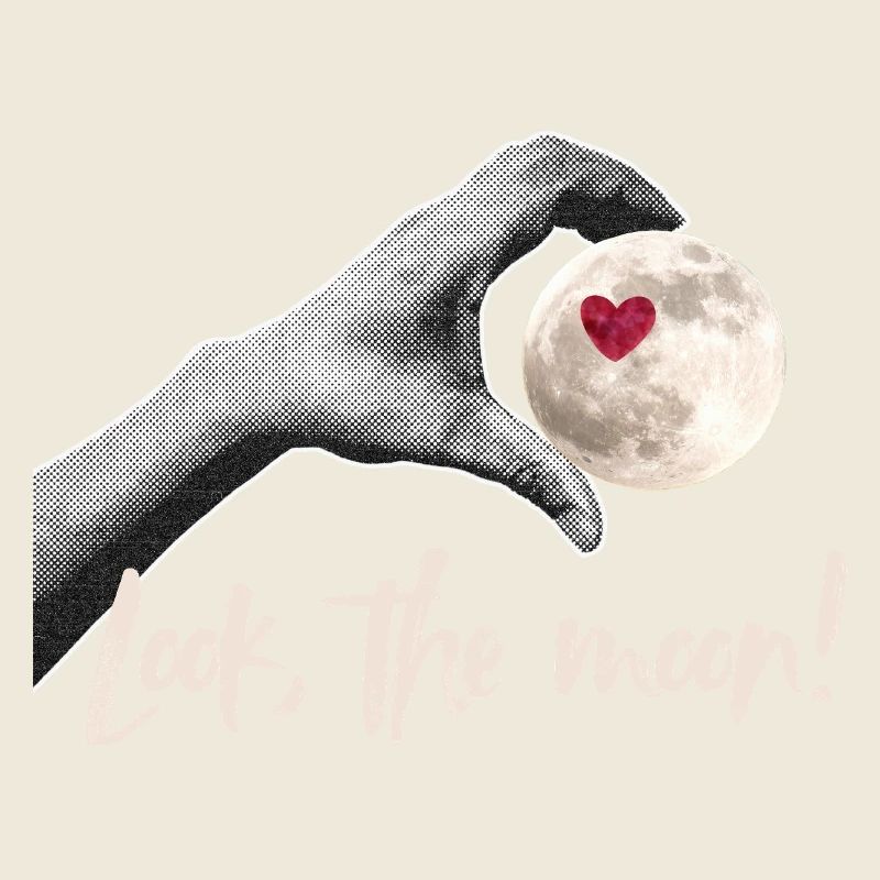 Look the moon! Moonlover Design