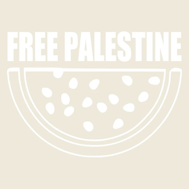 Free palestine melon pastèque
