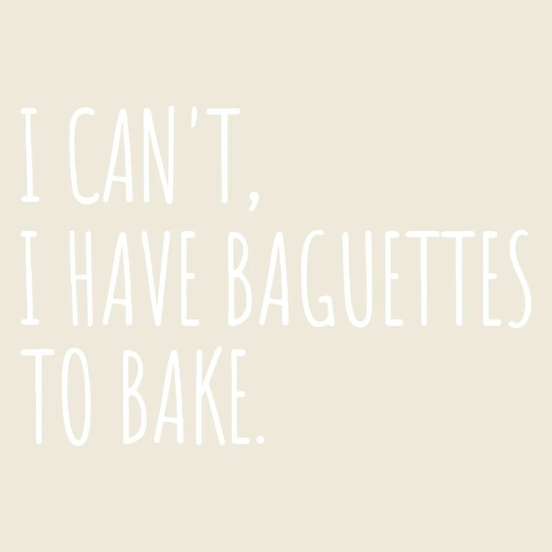 Ich muss Bäcker-Baguettes backen