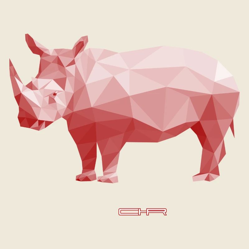 Low Poly Rhino