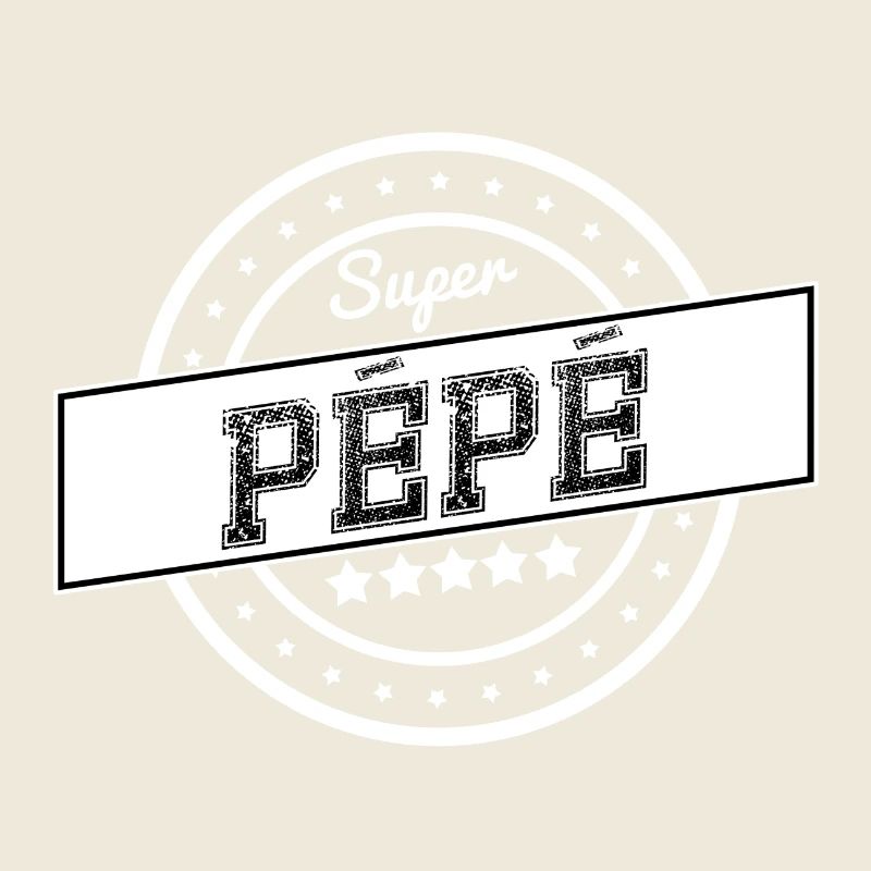 Super pépé - blanc