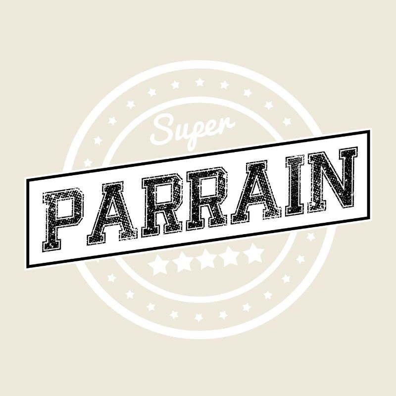 Super parrain - blanc