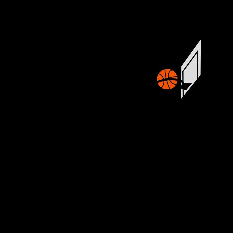 Basketball-playing elephant silhouette