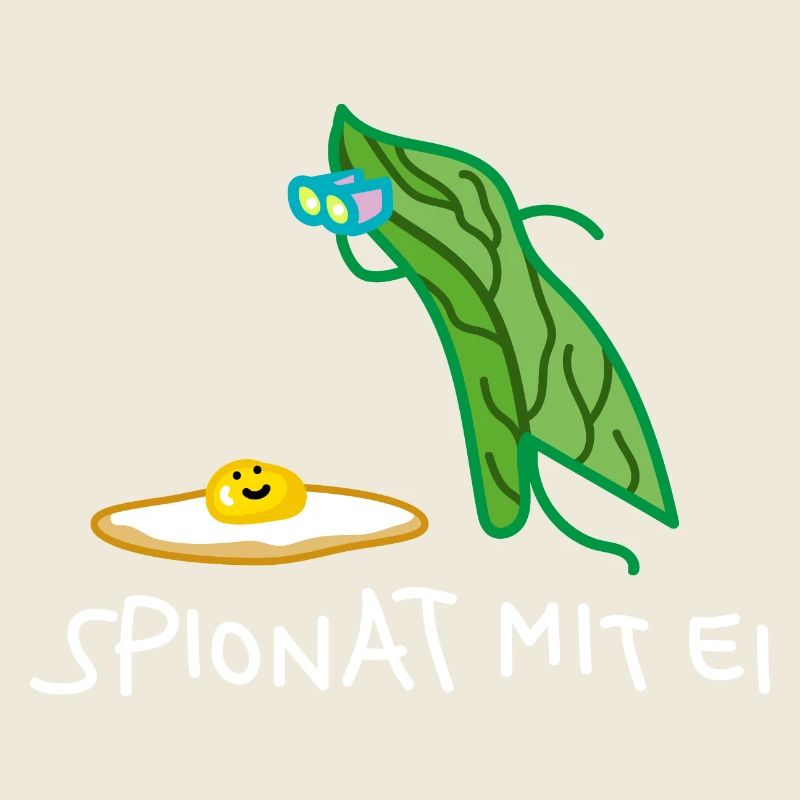 Spinat Humor mit Ei