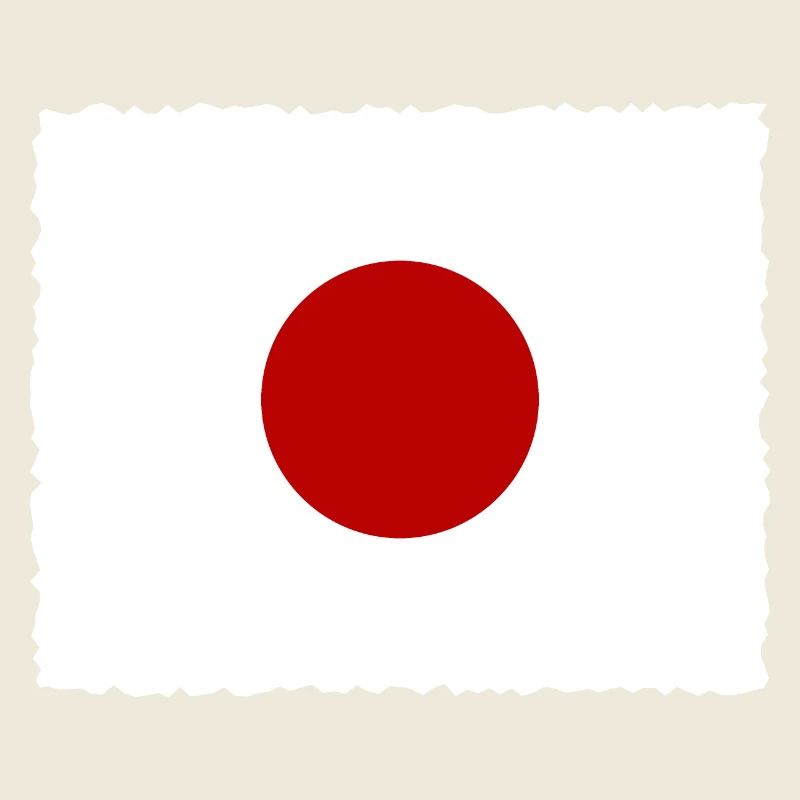 Drapeau du Japon utilisé Look Nihon drapeau japonais
