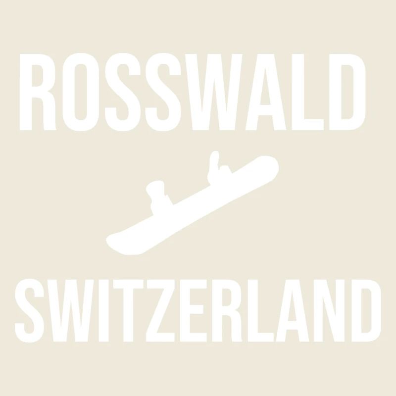 Rosswald Snowboard Souvenir Wallis