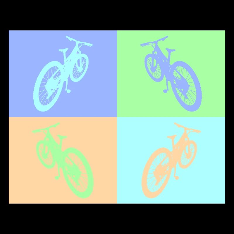 MTB Pop Art pastel