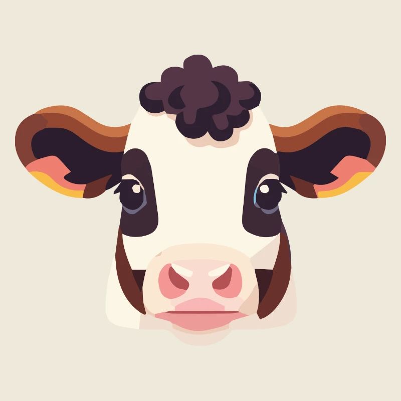 Cow Head Dairy Cow