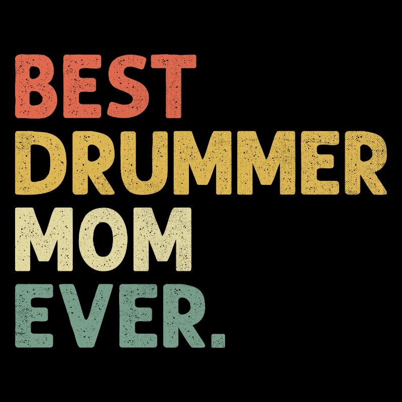 Beste Schlagzeuger-Mutter aller Zeiten Schlagzeug-Trommel-Mutter