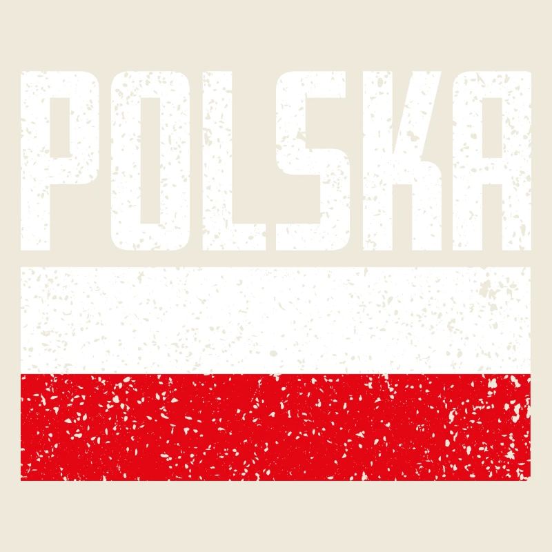 Pologne Fan Item Grunge drapeau cadeau