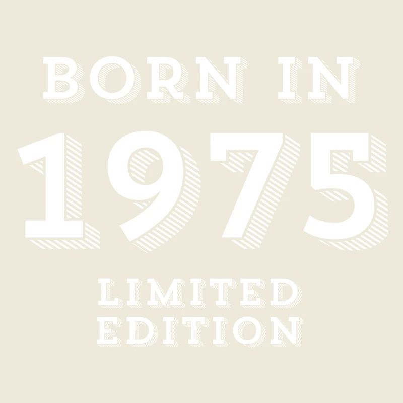 born in 1975, année de naissance
