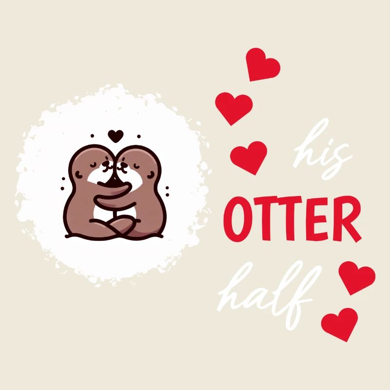 Otter Half Love Gift