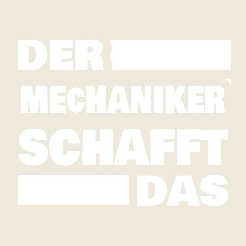Mechanic as work