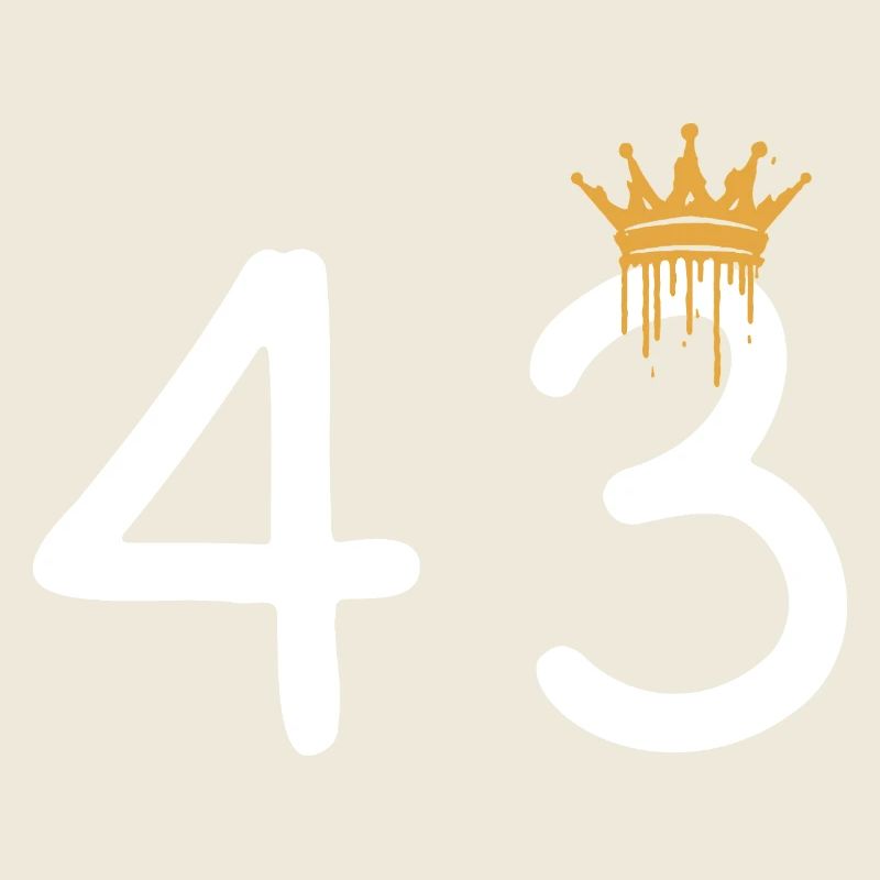 Conception de lettrage à la main de la couronne royale