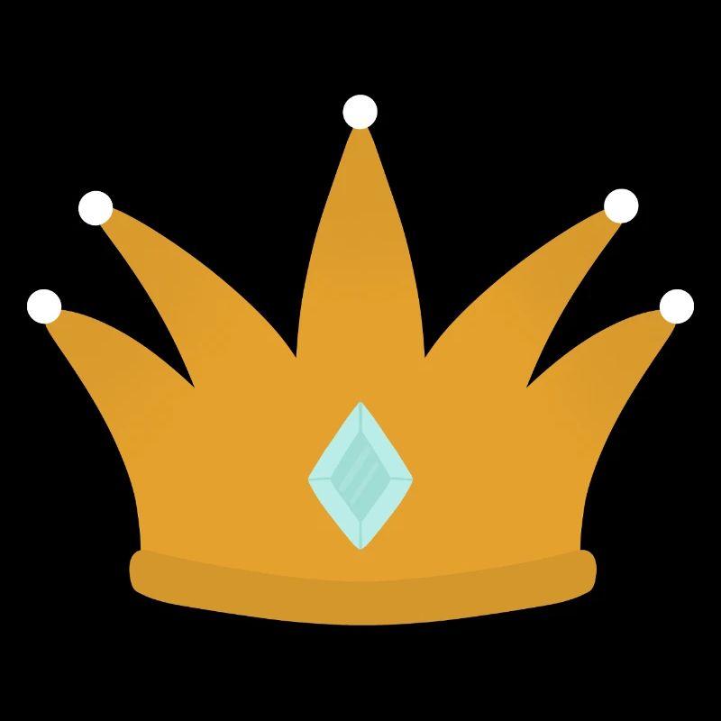 Couronne élégante avec accent de bijoux