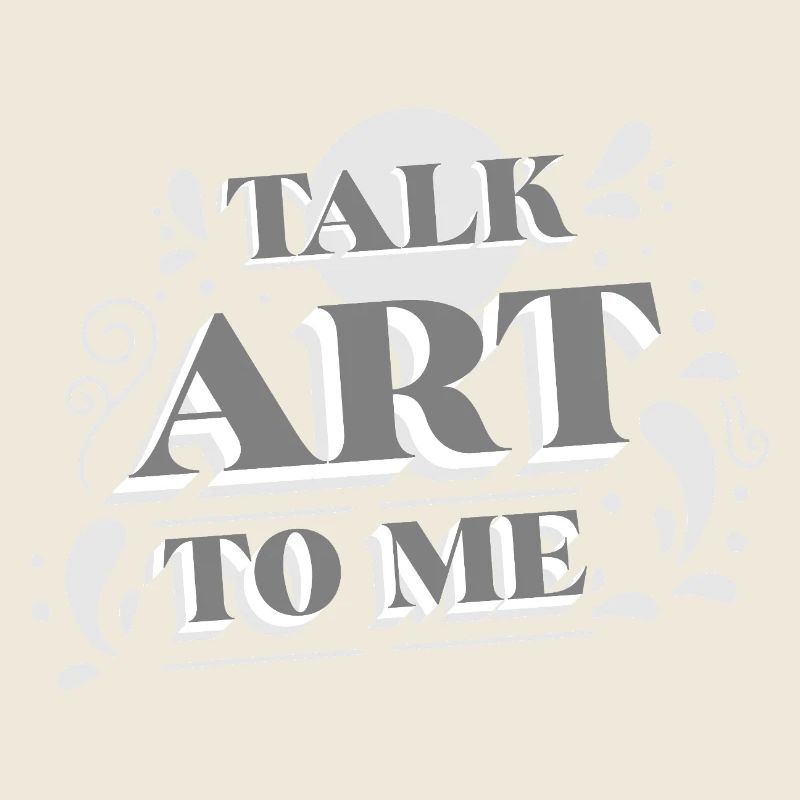 Funny Art Painter Talk Art To Me Drawing