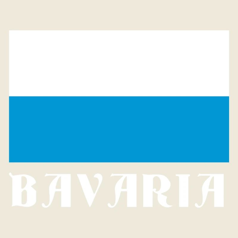 Drapeau de la Bavière avec texte gothique