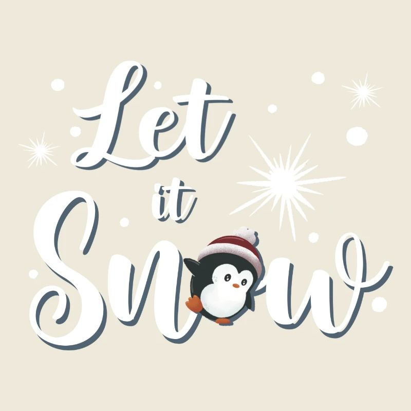 Let It Snow Penguin
