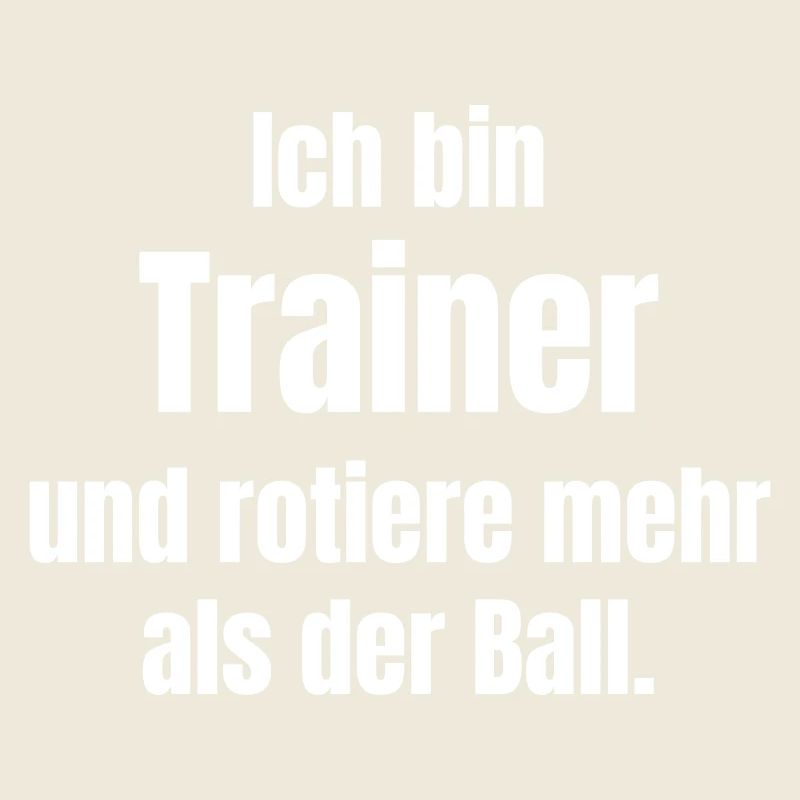 Trainer Humor: Mehr Rotation als Ball