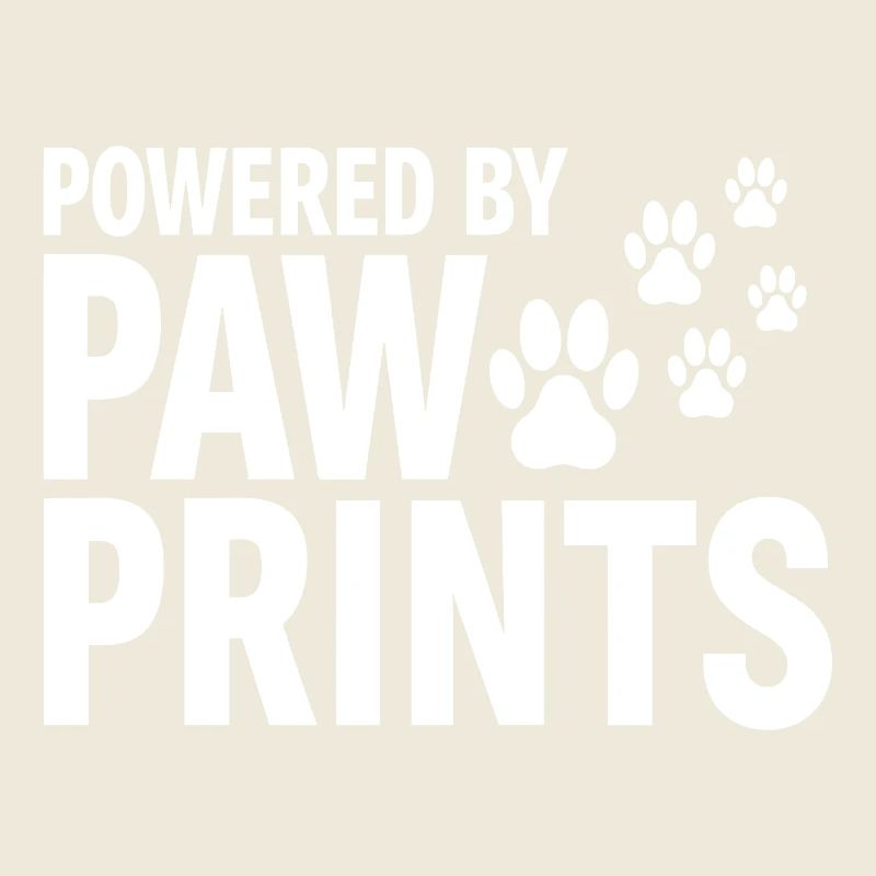 Powered By Paw Prints Hundeliebe Statement