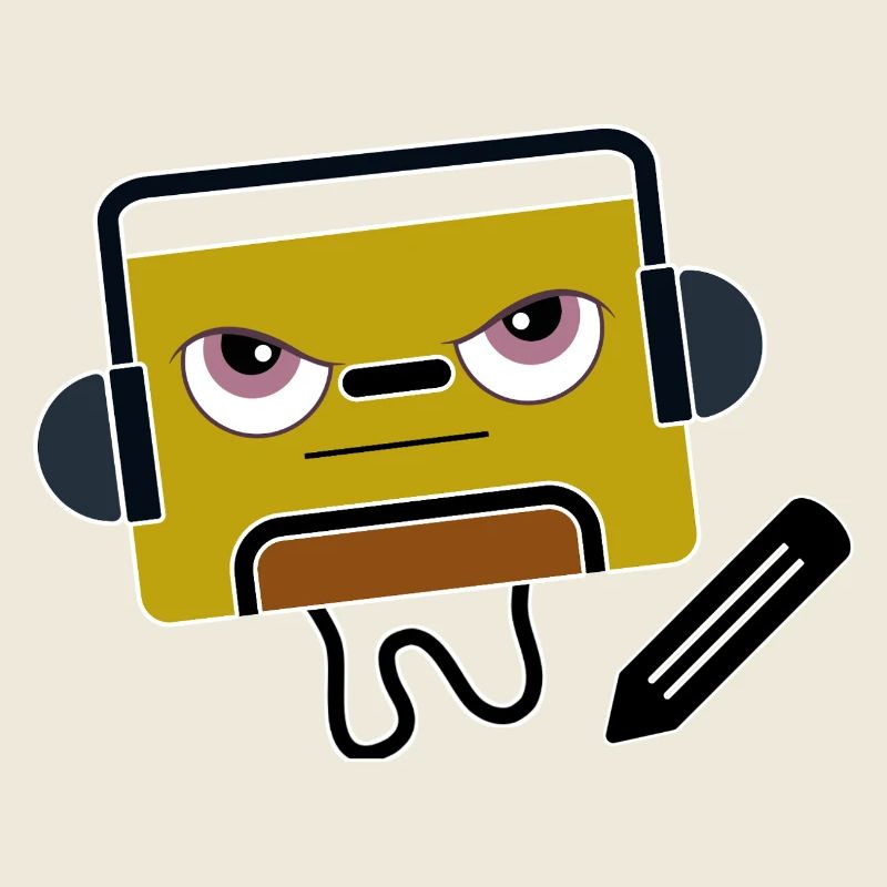 BlockAudio Serious Writing Retro-Kassette