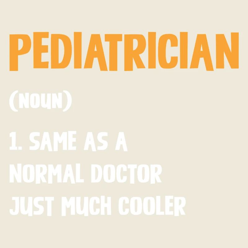 Pediatrician with extra style