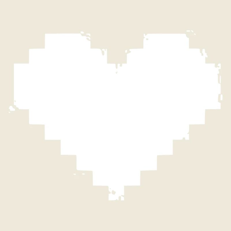 Pixel Heart Grunge Effect
