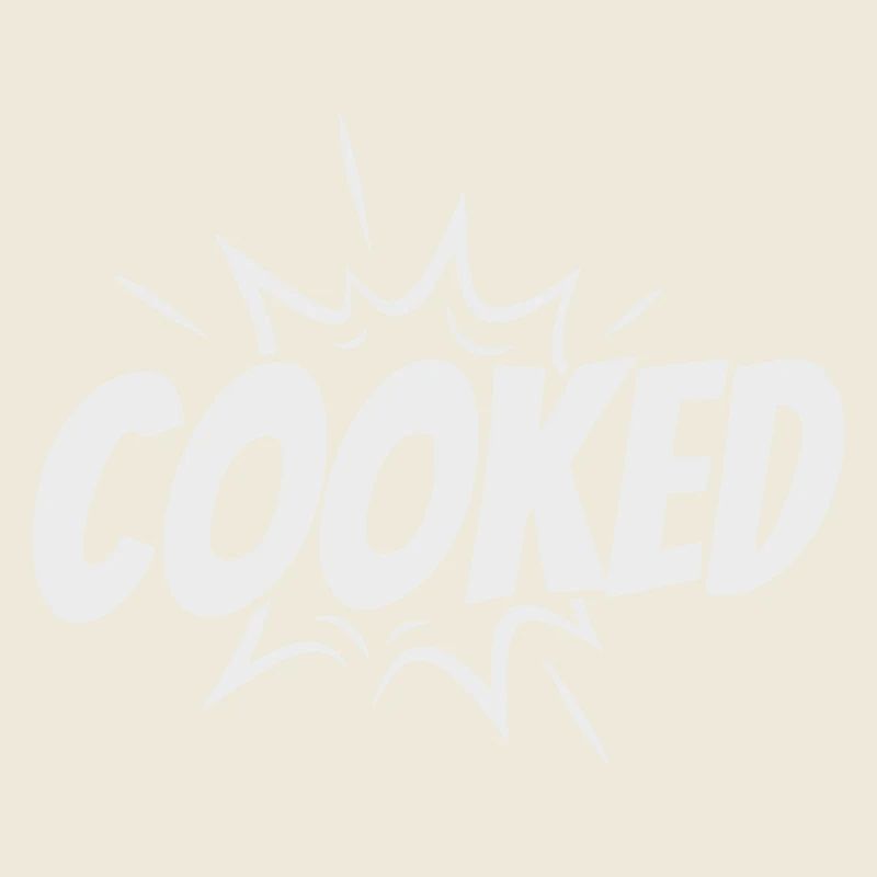 Cooked Explosive Comic Style