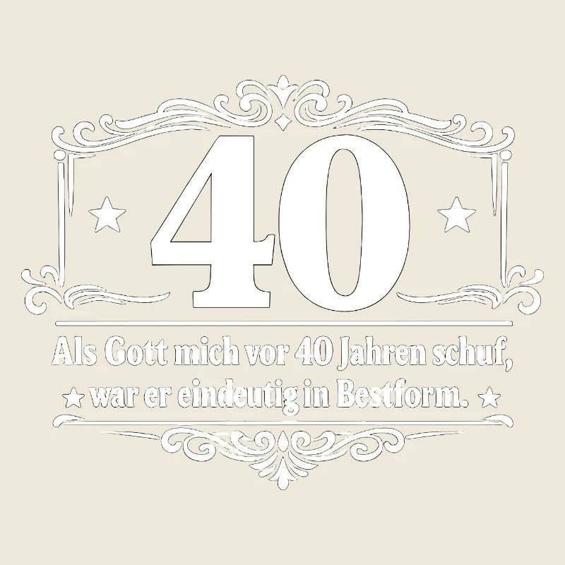 40 Geburtstag Bestform Barock