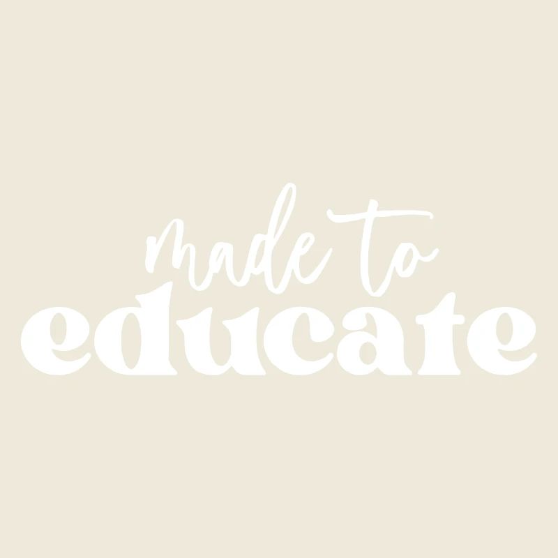 Conçu pour éduquer