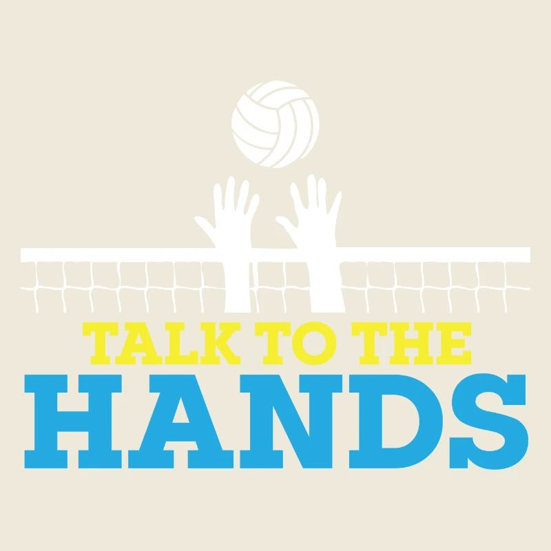 Funny Volleyball Player Talk To The Hands