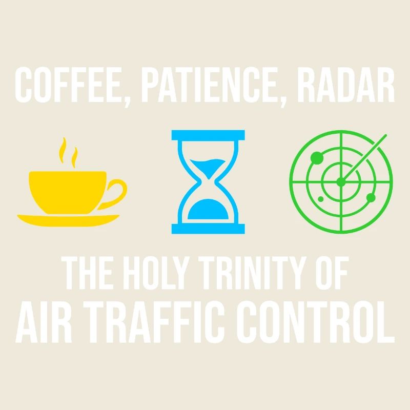 Air Traffic Controller Coffee Radar ATC Aviation