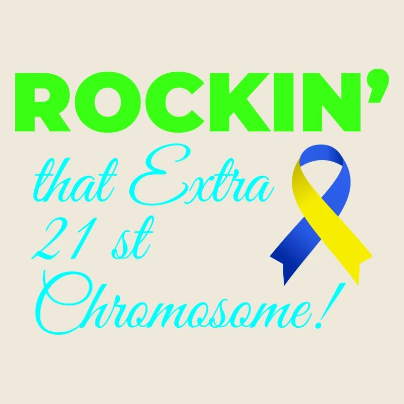 Down-Syndrom-Tag Rockin' Extra 21. Chromosom