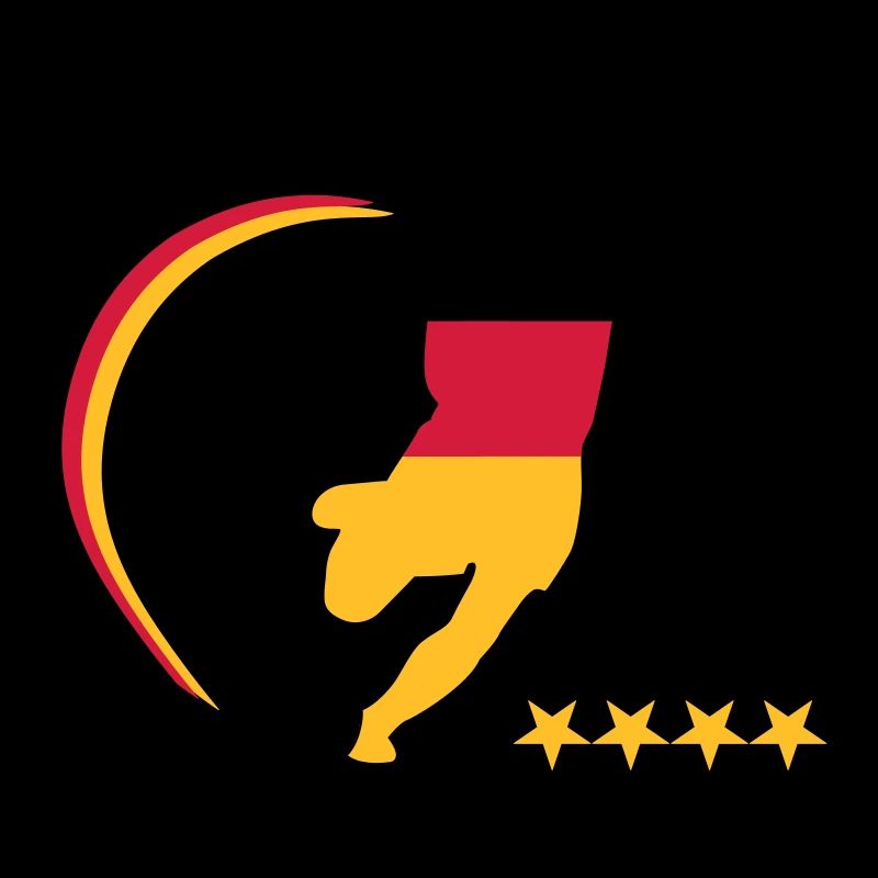 Soccer Player Germany, colors freely selectable