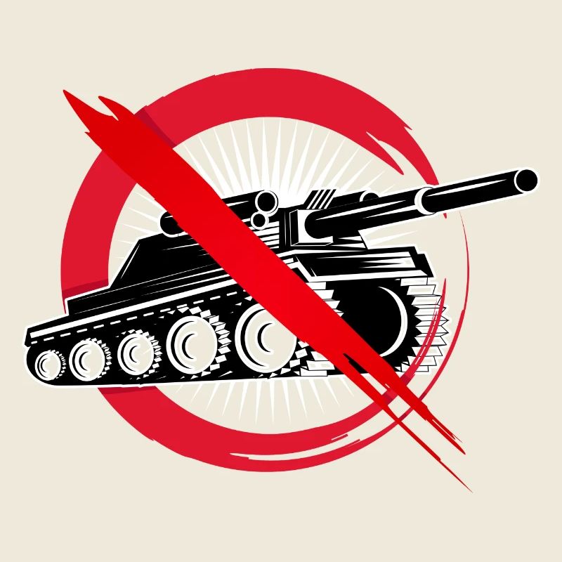 Véhicule Panzer barré - Pas de guerre -