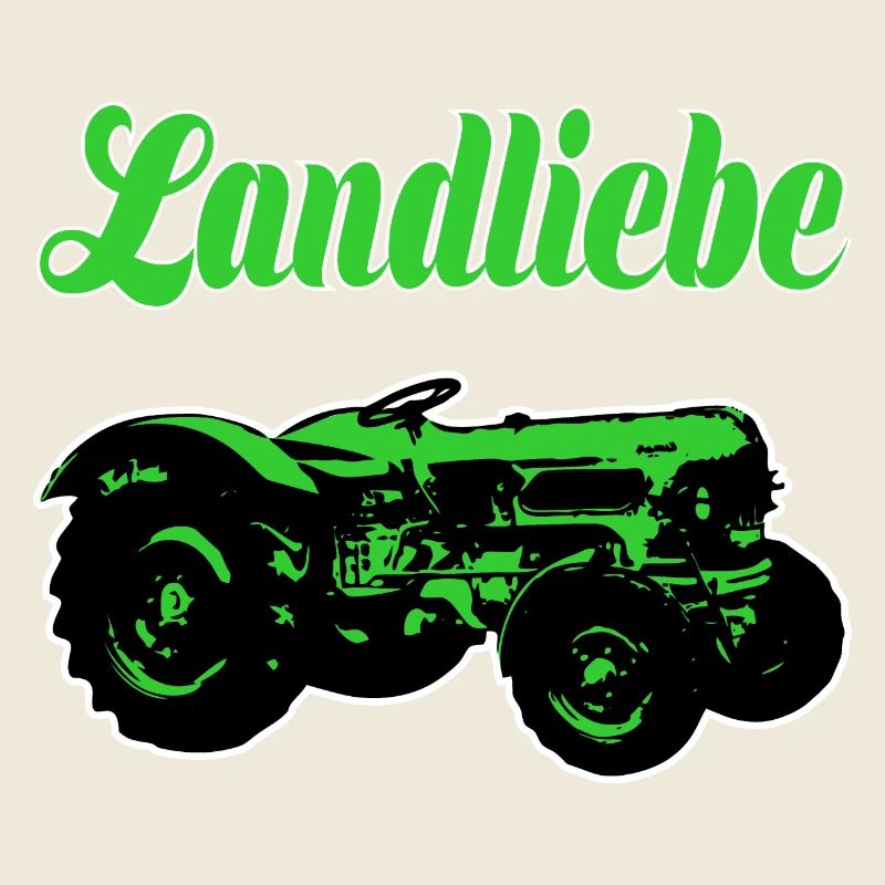 Landliebe Traktor Grasgrün