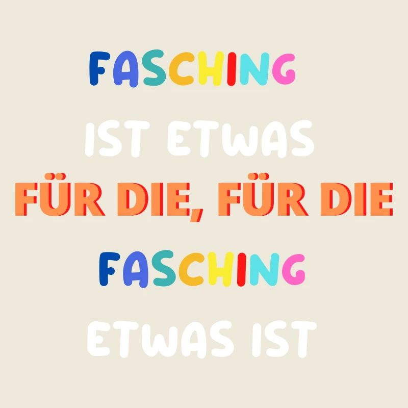 Faschingsmotto Farbenfrohe Freundschaft