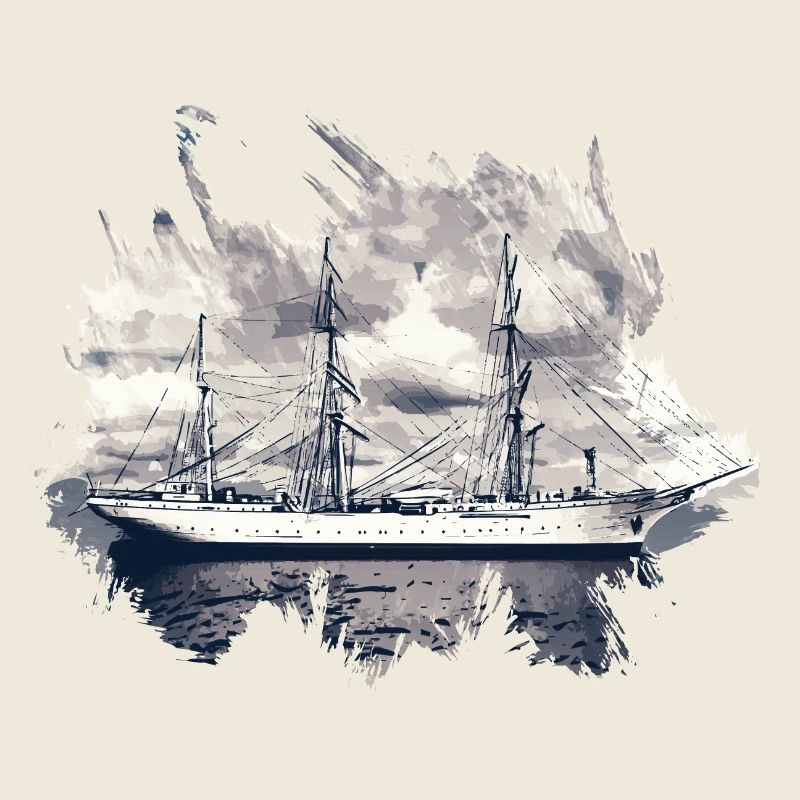 Gorch Fock Sailing Ship