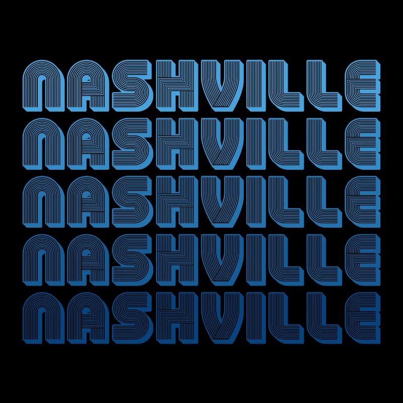 Typographie de Nashville, Tennessee