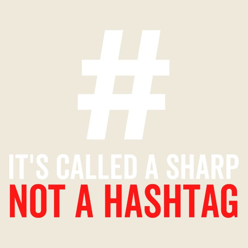 C’est ce qu’on appelle un sharp pas un hashtag