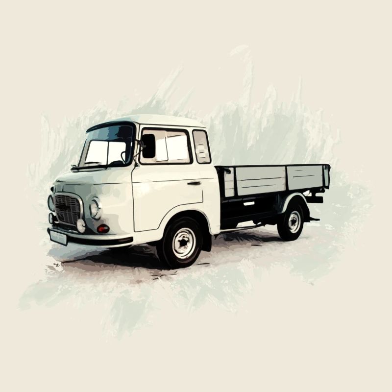 BARKAS B1000 Flatbed Truck