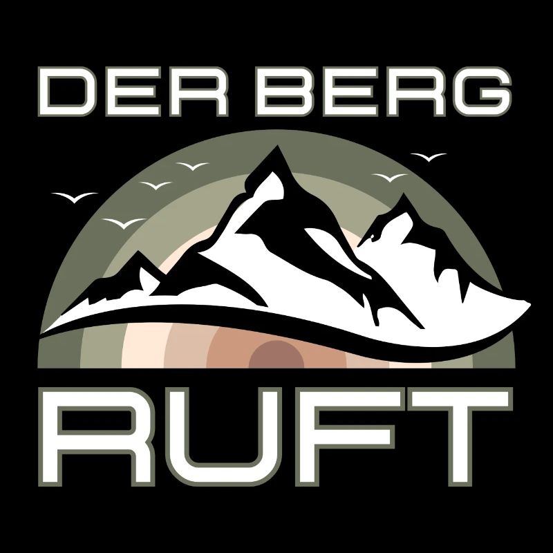 Der Berg ruft bunt Vintage