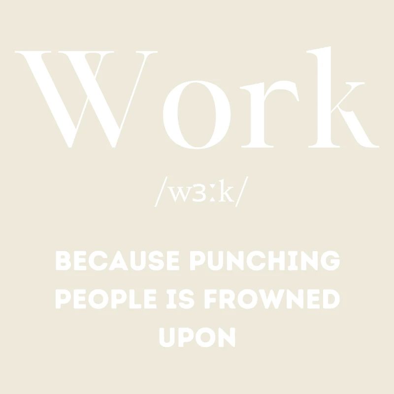 Work Definition English