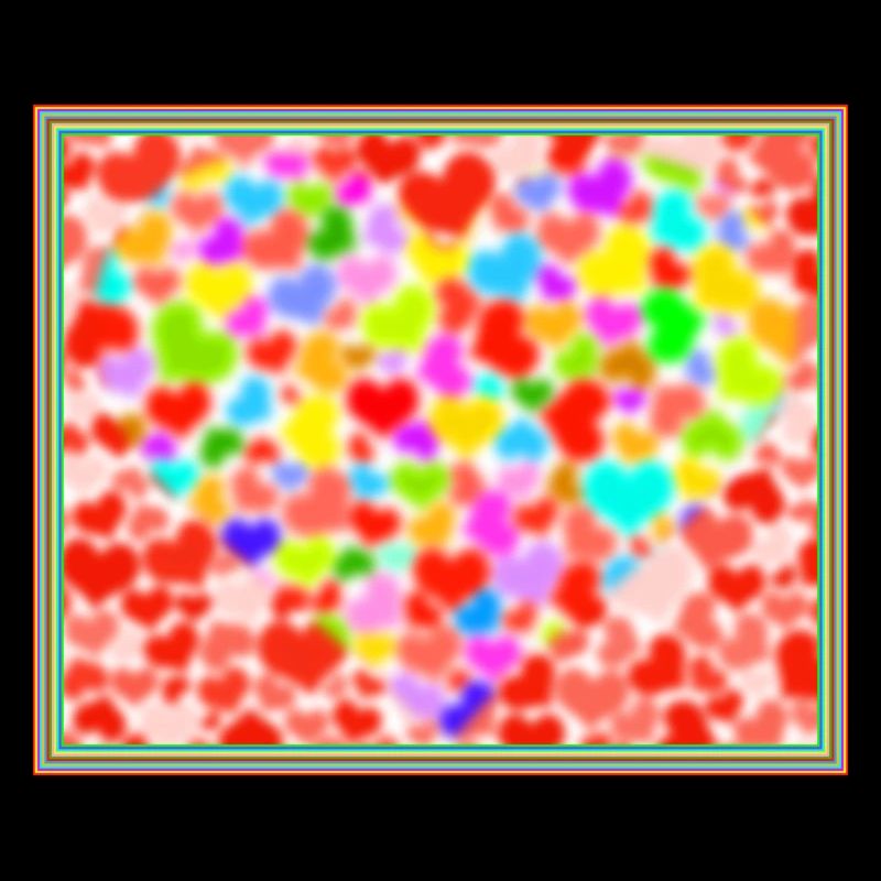 Bunte Herzen