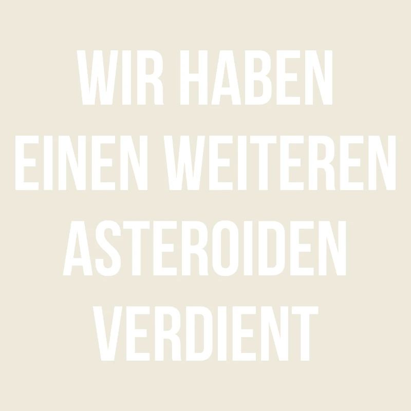 Asteroid Astronomie Spruch